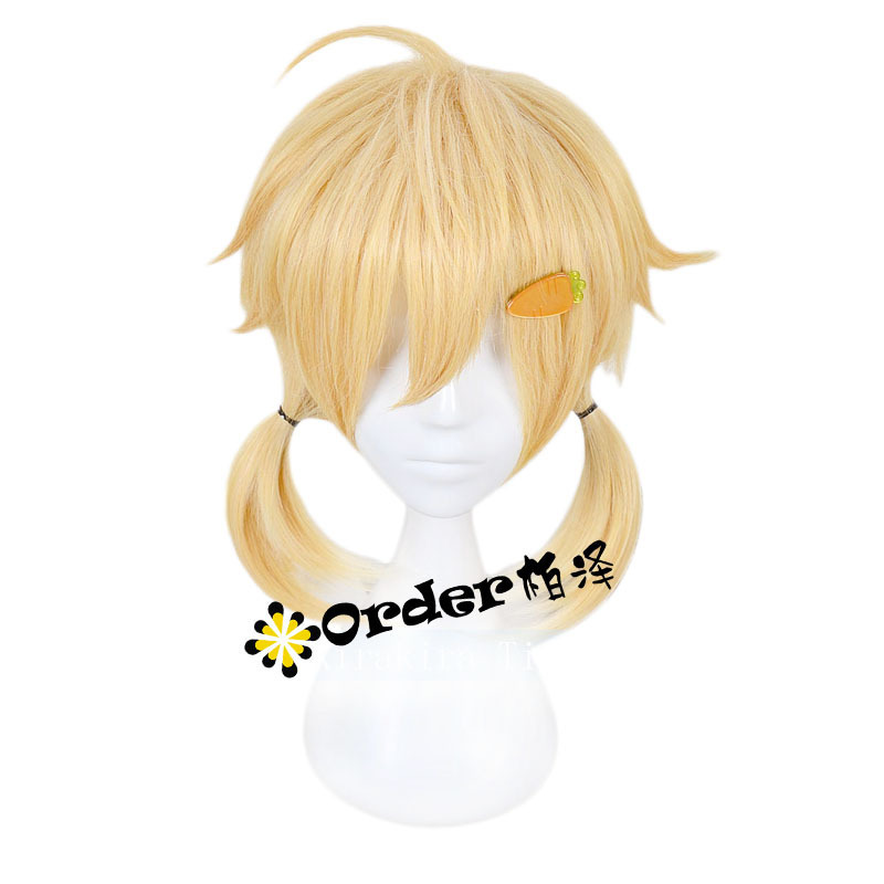 vocaloid Fan Feng lost forest mirror tone twin sister cosplay wig