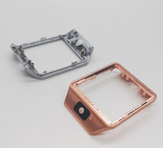 专业压铸厂家定制生产锌铝合金智能手表壳可穿戴产品配件加工 