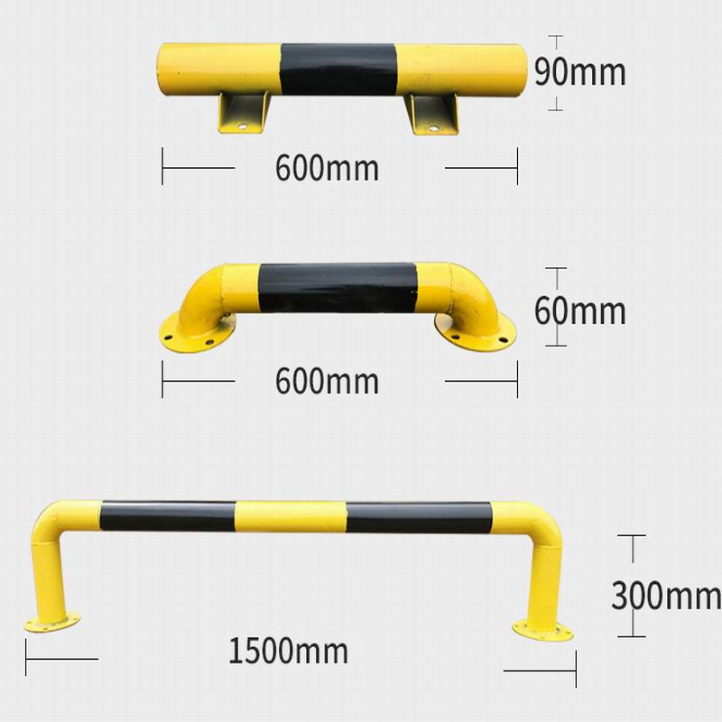 U型龙门挡车器 停车位挡车杆 烤漆钢管挡车器 U型护栏车位分隔器