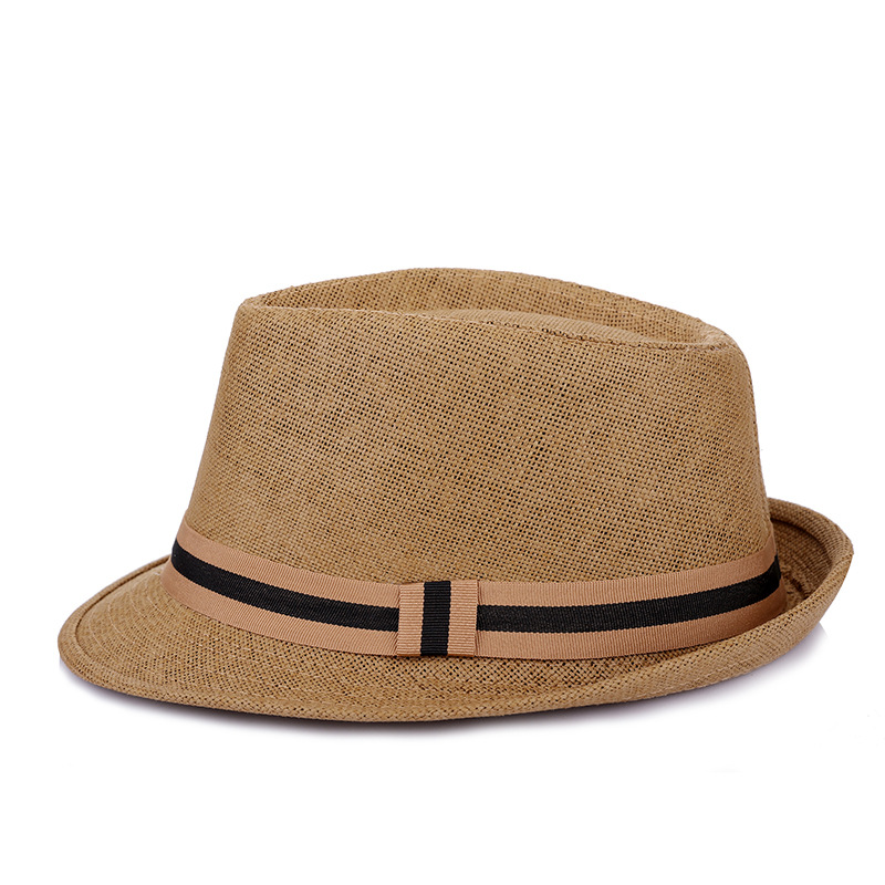 Sombrero de los hombres de estilo coreano sombrero de moda verano viaje casual protección solar sombrero de sol venta al por mayor fábrica directa de una sola pieza entrega