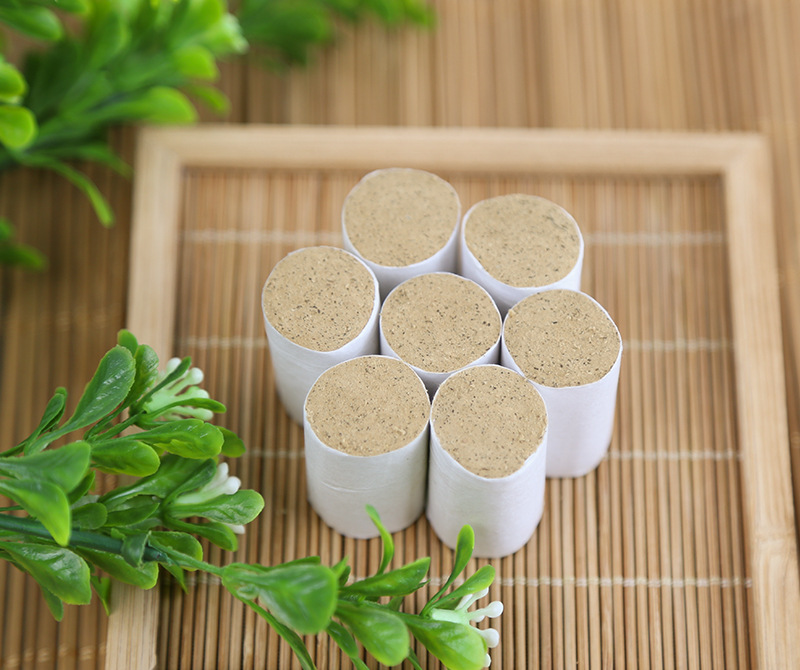 Moxa Cones Ai Zhu 艾柱 Hand-Rolled 5-Year Aged Mugwort 54 Cones 15:1 Ratio for Moxibustion specifications