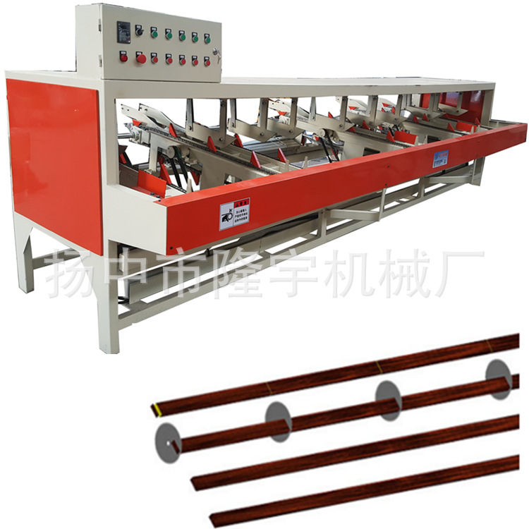 木托盘 多头头面板锯 定尺寸裁切