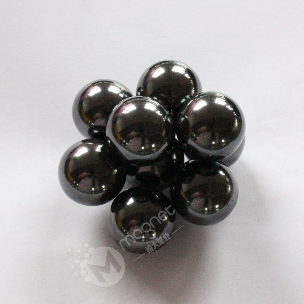 D30   品质工厂：磁性黑色保健安排圆球，老人防痴呆手腕磁性圆球