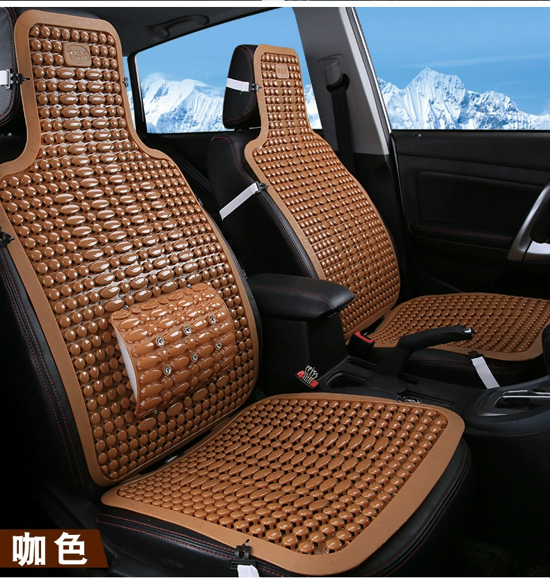 Оптовые летние автомобильные принадлежности Подушка из ПВХ пластика дышащий Поясничный массажный автомобиль грузовик фургон Одиночная жа