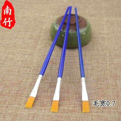 Direct selling nylon Plastic paint brush children environmental protection number Brush Pen Vinyl a doll Coloured drawing paint brush Lipstick Abrasive brush