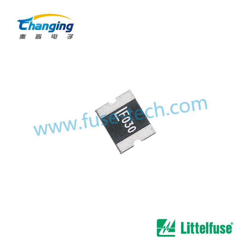 力特littelfuse2016L030 0.3A 60V 贴片可恢复保险丝 5.0*5.0MM