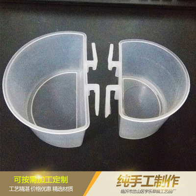 砂杯食盒食槽半圓挂盒鴿子用品用具小寵食盒水槽鐵絲料盒