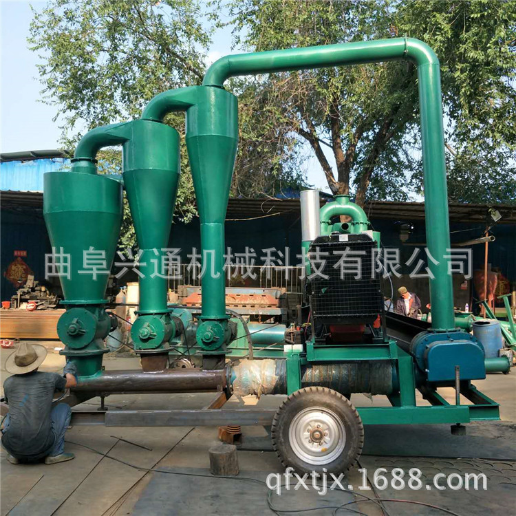 大输送量风送吸粮机 气力软管抽粮机 水泥粉装罐吸料送料机