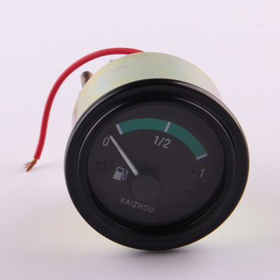 12V 24V Oil level gauge Electromagnetic Diesel engine Fuel gauge 55MM Installing the body