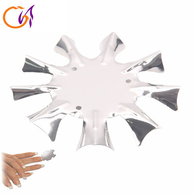 美甲工具_美甲法式钢板模型水晶甲塑性模板法