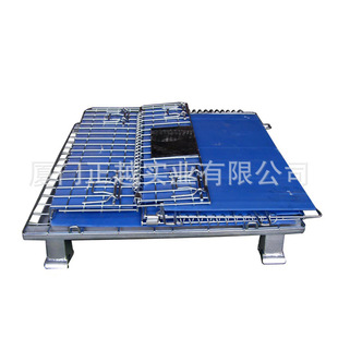 Foldable Warehouse Iron Cage Non-standard Custom Metal Storage Cage Foldableing Turnover Cage