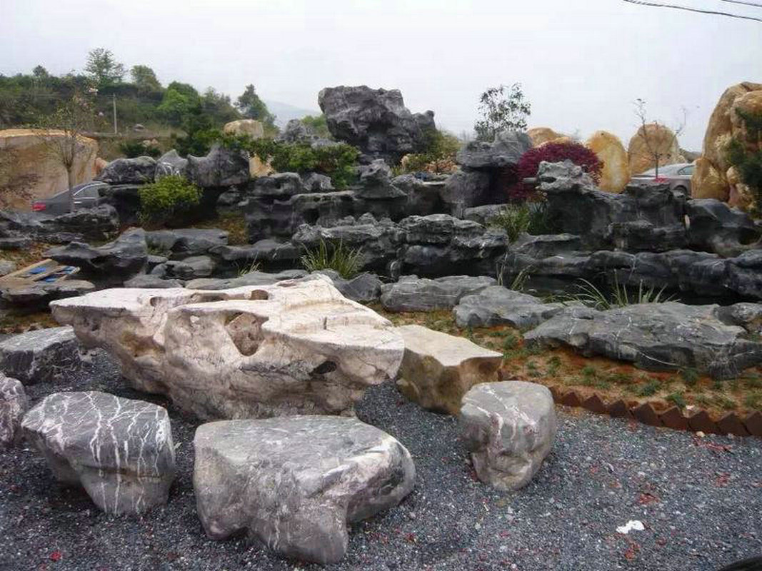大型石场造景太湖石 大型园林自然风景景观石 英德天然太湖石假山-阿里巴巴