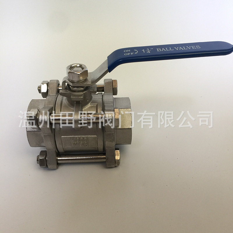 Ƭʽ 3PC 1000WOG BALLVALVE 304