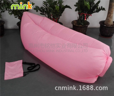 廠家供應戶外野營充氣睡袋 廠家定制充氣懶人睡袋 充氣睡袋
