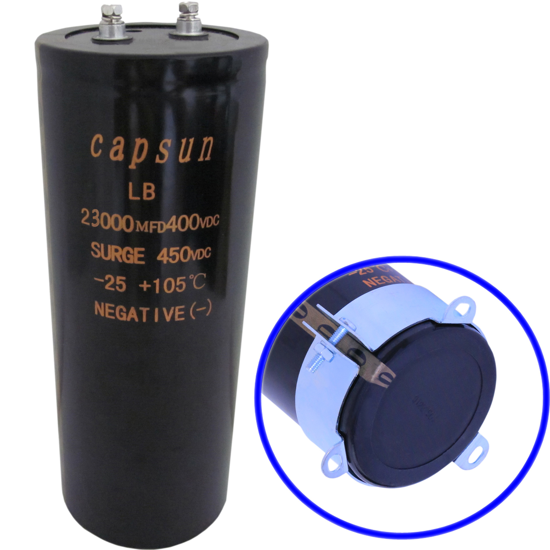 电解电容规格 400V21000UF 螺栓铝电解电容器结构 90X220