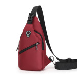 Трендовая нагрудная сумка для отдыха, сумка на одно плечо, ремешок для сумки, сделано на заказ, ткань оксфорд
