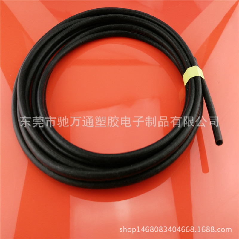 一站式供应 硅树脂玻璃纤维绝缘套管 优质纤维管 自熄管 规格全