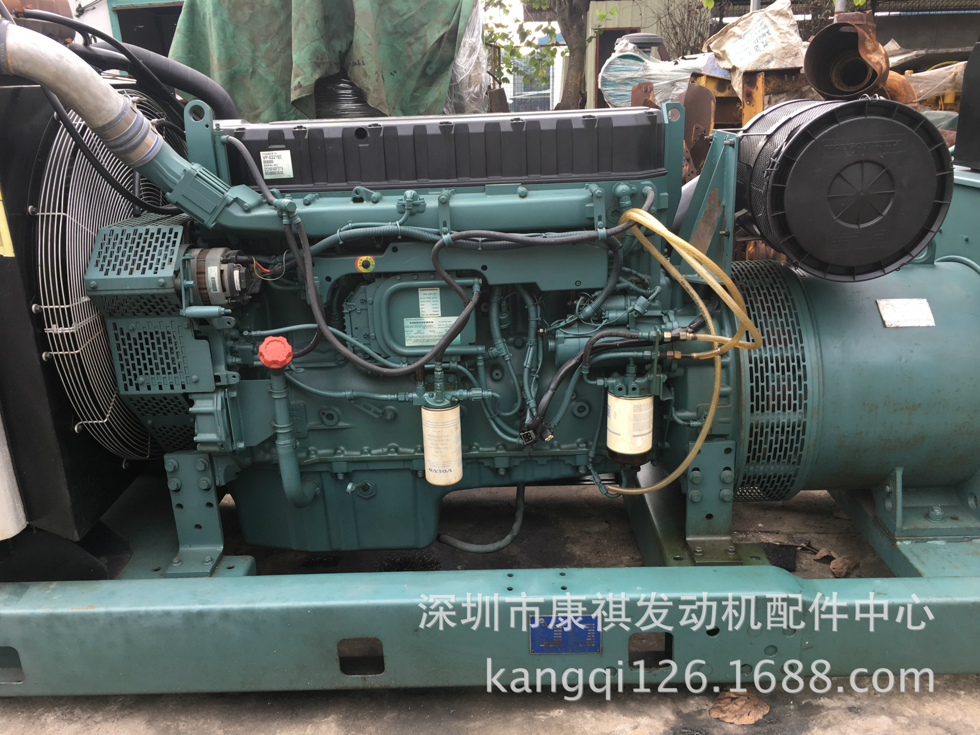 供应沃尔沃TAD1241GE柴油发电机组租售300KW