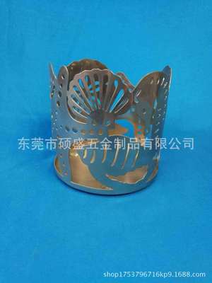 2017新款卧室装饰 室内装饰 放松氛围小烛台 批发精美镂空铁艺