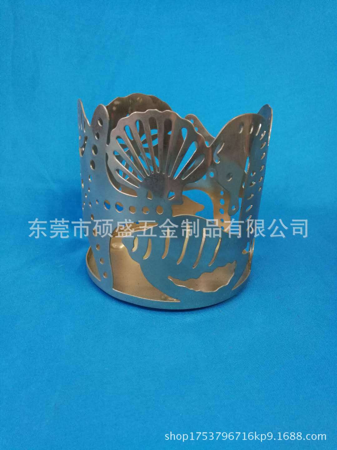 2017新款卧室装饰 室内装饰 放松氛围小烛台 批发精美镂空铁艺