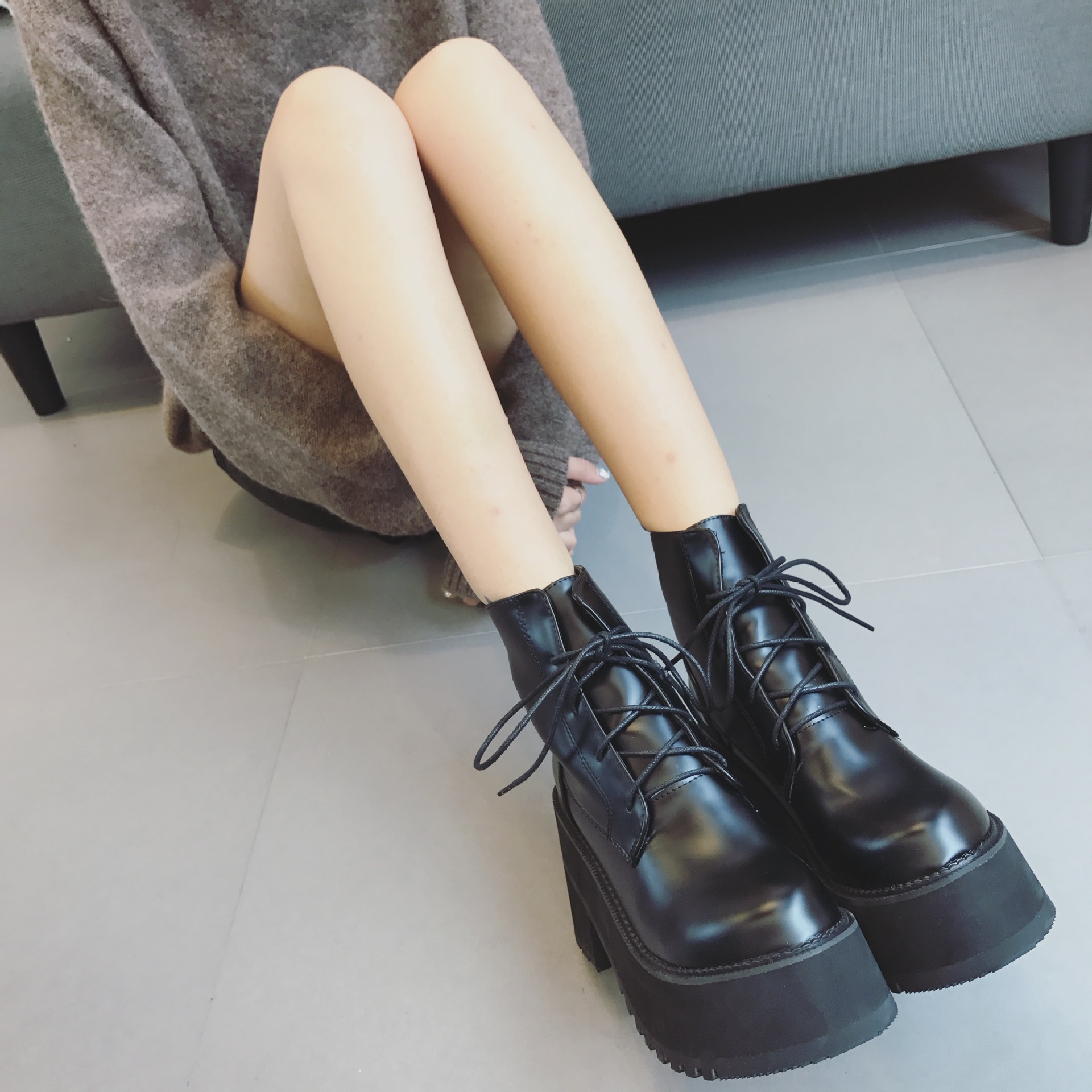 Bottes femme en PU - Ref 3355213 Image 21