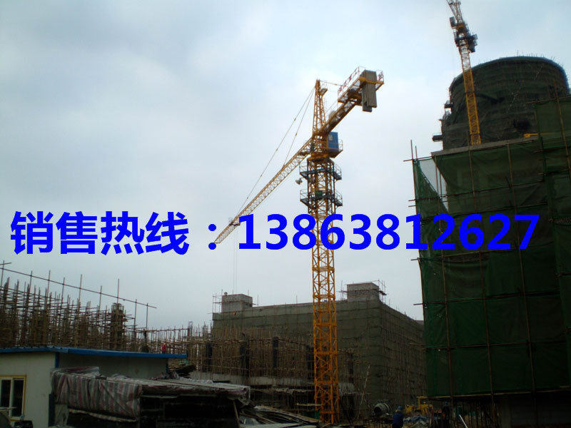 塔式起重机 塔机 建筑塔吊 山东4708塔吊 tower crane 液压自升式