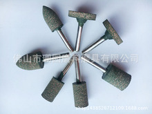 抛光芝麻磨头 16/20/25/橡皮磨头 弹性海绵磨头 橡胶砂轮 6MM柄