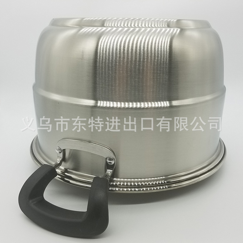 Factory direct sales of stainless steel double-grate steamer, elegant combination lid double-bottom steamer, multi-purpose steamer, high-end gift pot detail image 11