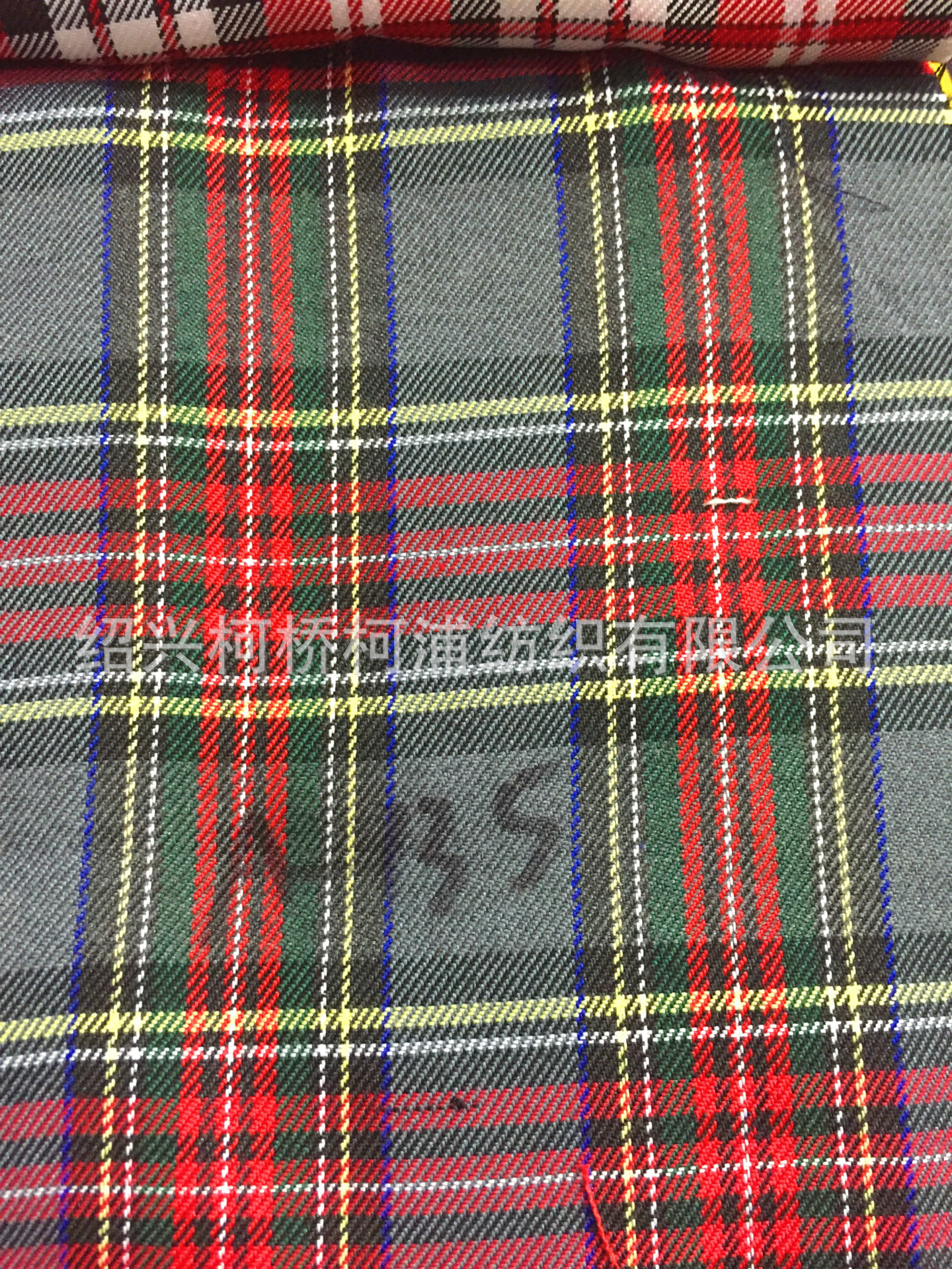 厂方直销柯浦公司长期现货色织格子布