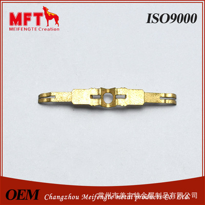 黄铜冲压件 铜冲压件 磷铜冲压件 铍铜冲压件 高精密黄铜冲压件|ms