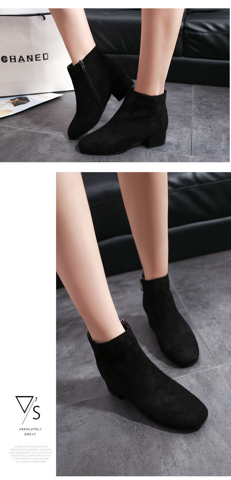 Bottes femme JIN CANSHUO en Daim - Ref 3355462 Image 29