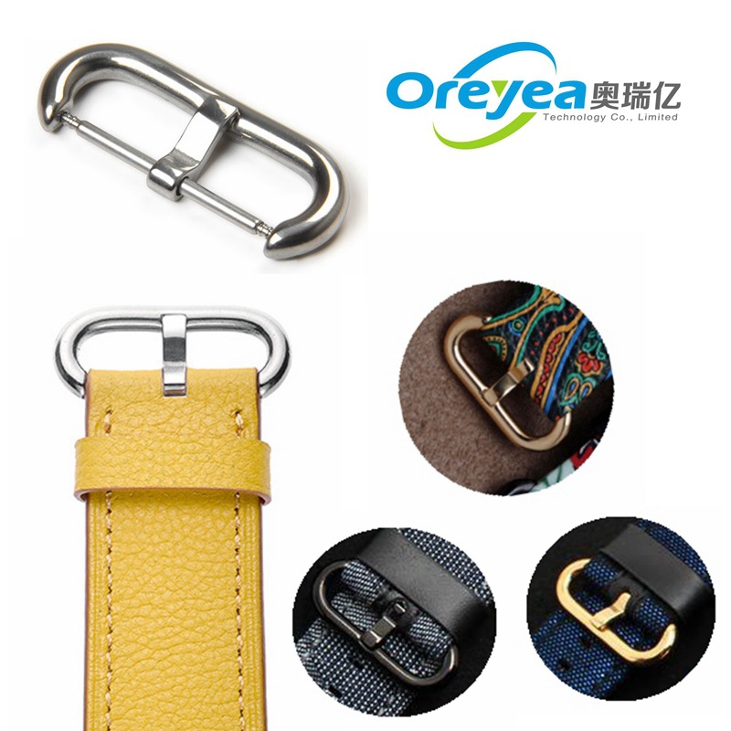 适应于apple watch苹果手表表扣 金色黑色玫瑰金表带表扣连接器