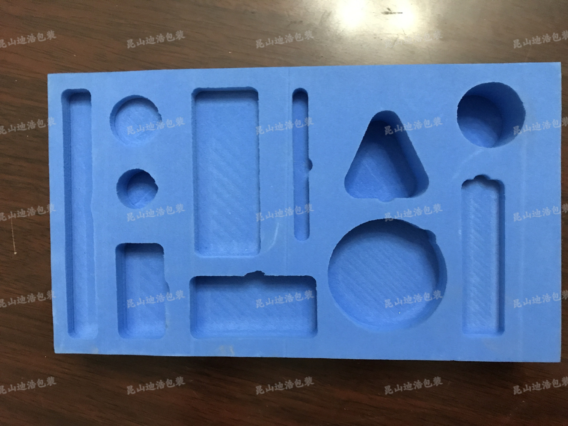 蓝色普通eva45雕刻