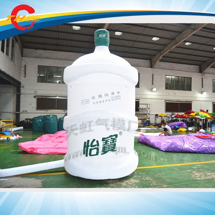 【充气矿泉水瓶子模型】广告产品模型 气模怡宝矿泉水充气瓶子