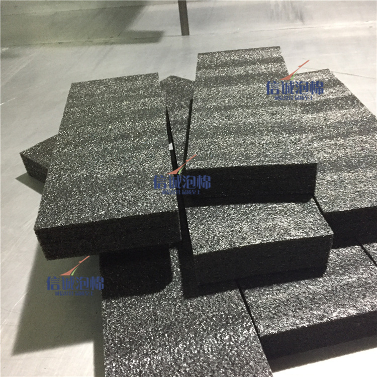 现货 高密度珍珠棉切片材料 黑色珍珠棉切片