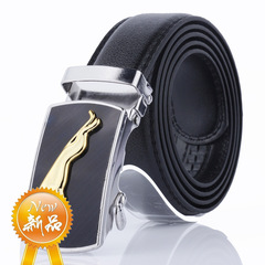 Men's Versatile Belt PU Leather Automatic Buckle Belt Small Gift Stall Supply Wholesale