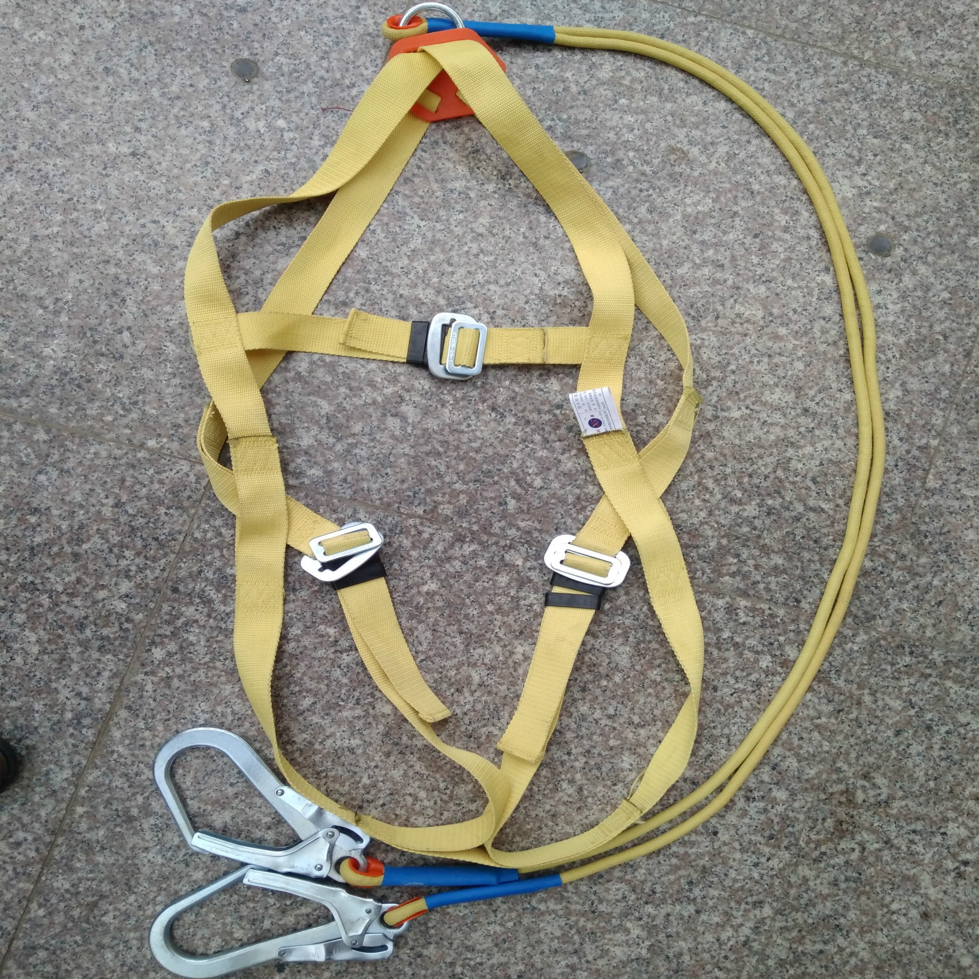 耐高温安全带五点式高空作业安全带 安全带厂家 欧盟CE认证