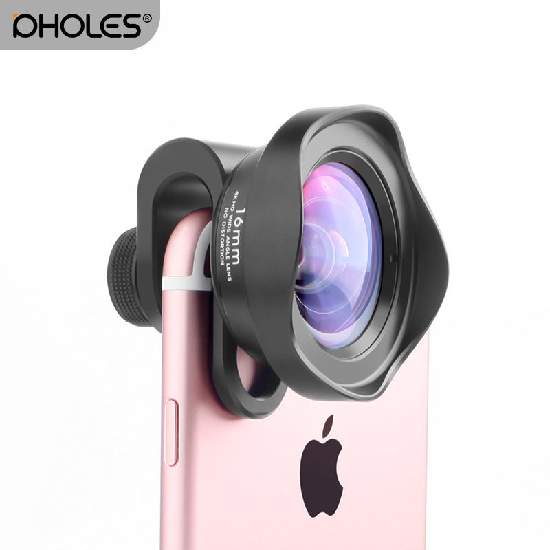 Factory direct mobile phone universal external distortion-free HD wide-angle lens SLR special effects photography lens Factory direct mobile phone universal external distortion-free HD wide-angle lens SLR special effects photography lens