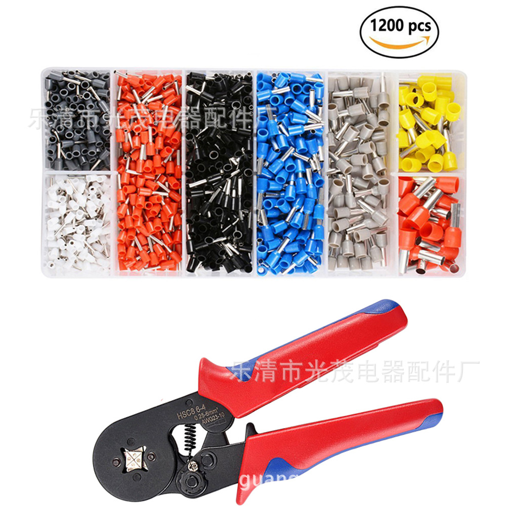 HSC8-6-4A自调式端子压接钳 压线钳 钳子 压接0.25-10MM2