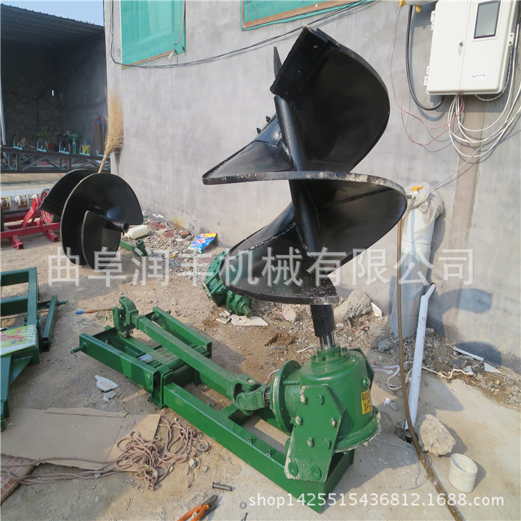 扭力强的挖坑机 路面栽树挖坑机 扎架子立柱挖坑机