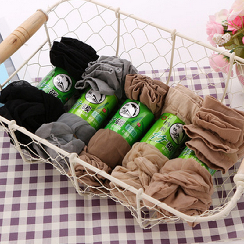 summer lady crystal Silk stockings Short tube Silk stockings Solid Simplicity Thin section Socks wholesale Piles of socks direct deal