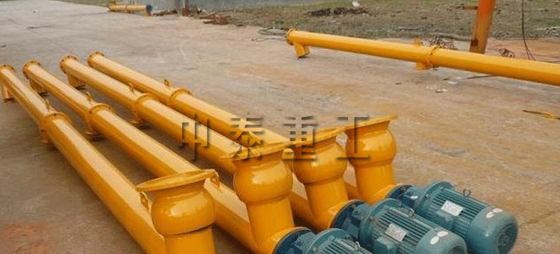 河南中泰重工-混凝土搅拌站专用水泥提升机-螺旋输送机_07