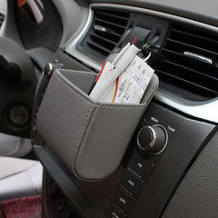 Car accessories air vent organizer, in-car multi-functional phone storage bag, hanging bag, storage box, storage container