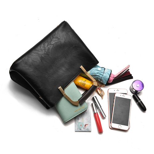 Women's handbag  new European and American fashion women's bag retro shoulder crossbody bag middle-aged mother bag dropshipping
