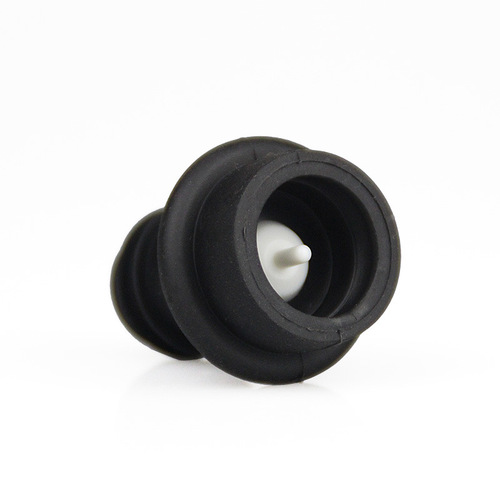 Food-grade silicone wine bottle stopper, stainless steel vacuum-pumping wine stopper