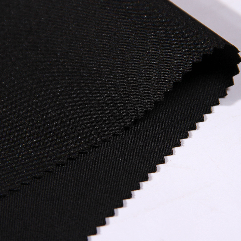 【新品】全涤色丁纬弹面料  时尚女装服装面料 素色色丁弹力布料