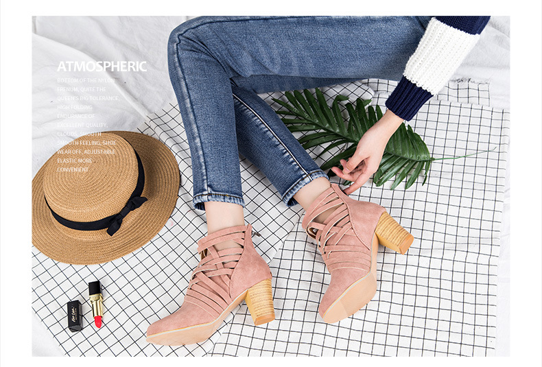 Bottes femme en Daim - Ref 3354918 Image 19