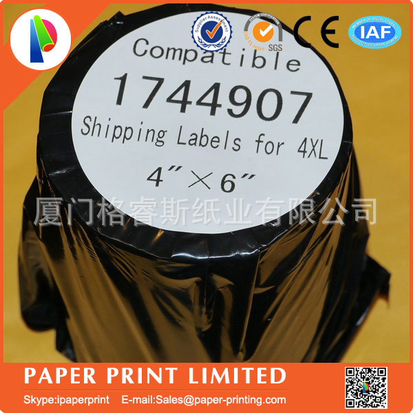 4“x6"标签纸 DYMO 1744907LB DYMO 1744907兼容标签纸
