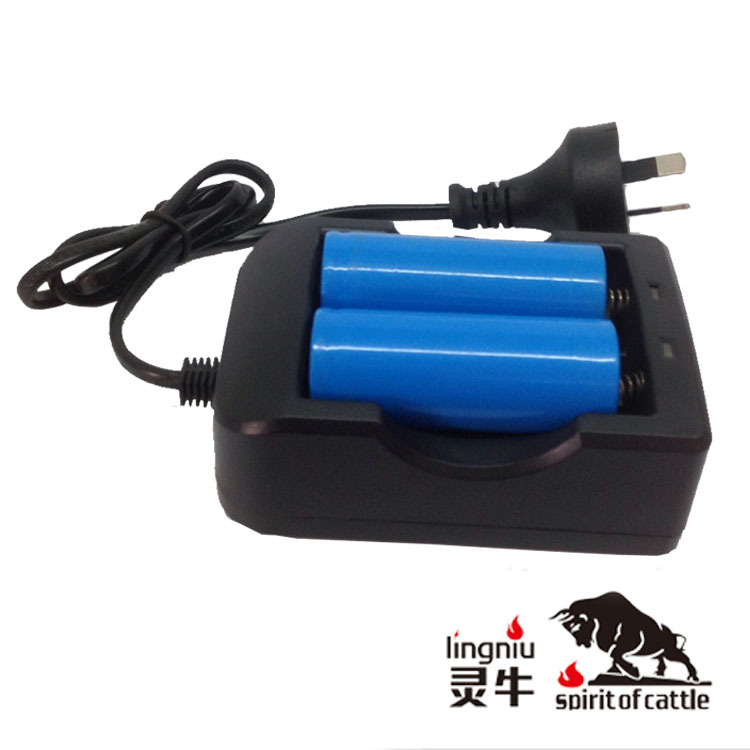 26650澳规双槽充电器 CE FCC 认证 4.25V2A 18650 16650充电器