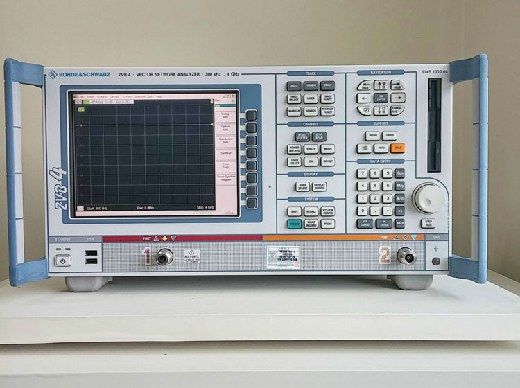 供应+回收 罗德与施瓦茨/R&S ZVB4矢量网络分析仪  300KHz-4GHz